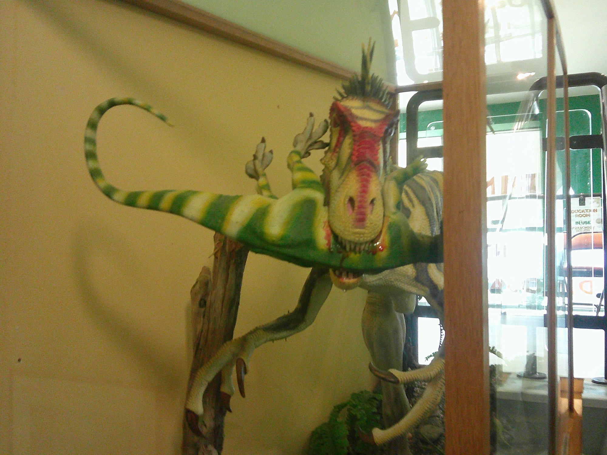 Dinosaur exhibits