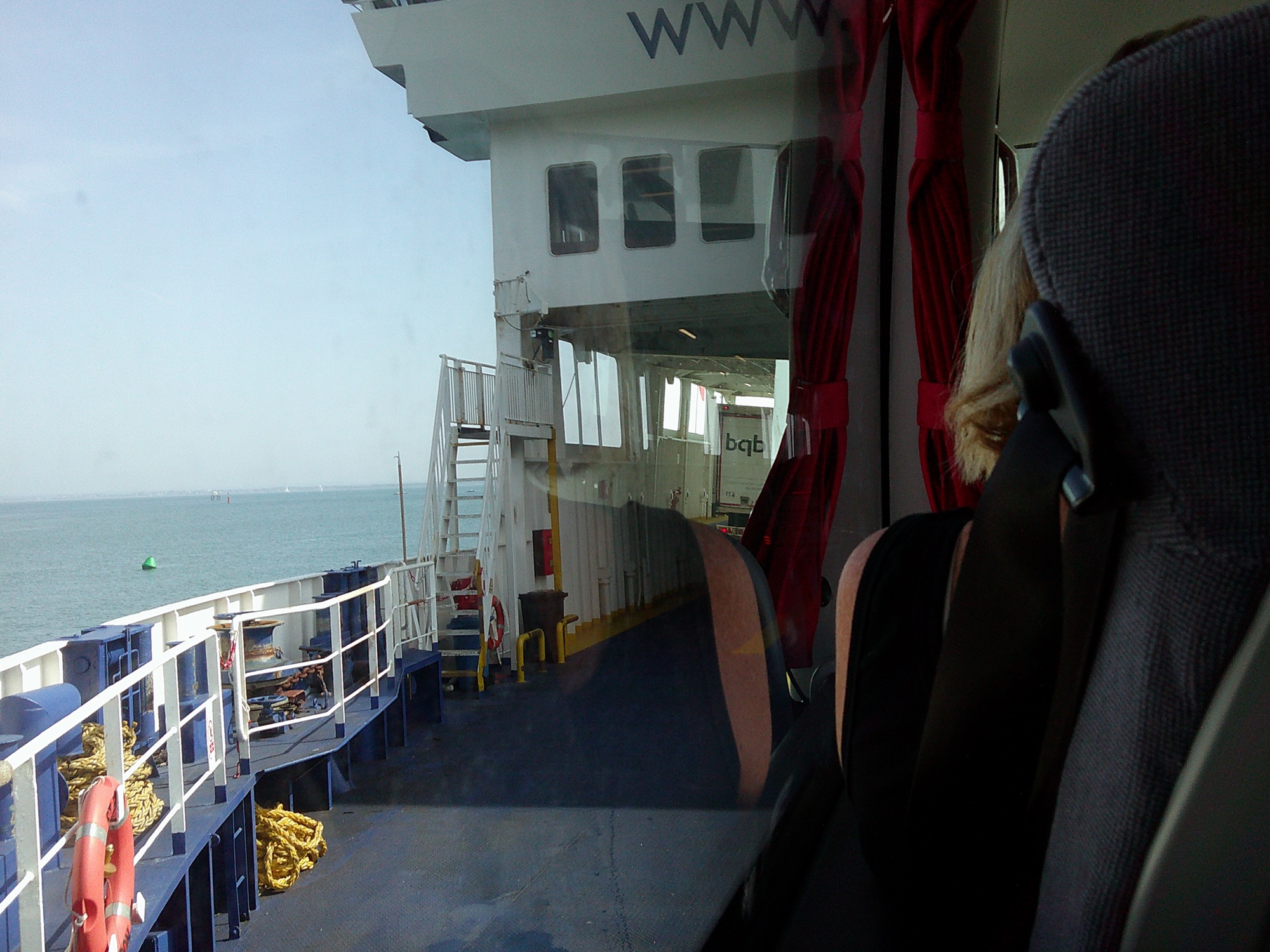 Views of the sea on the way home